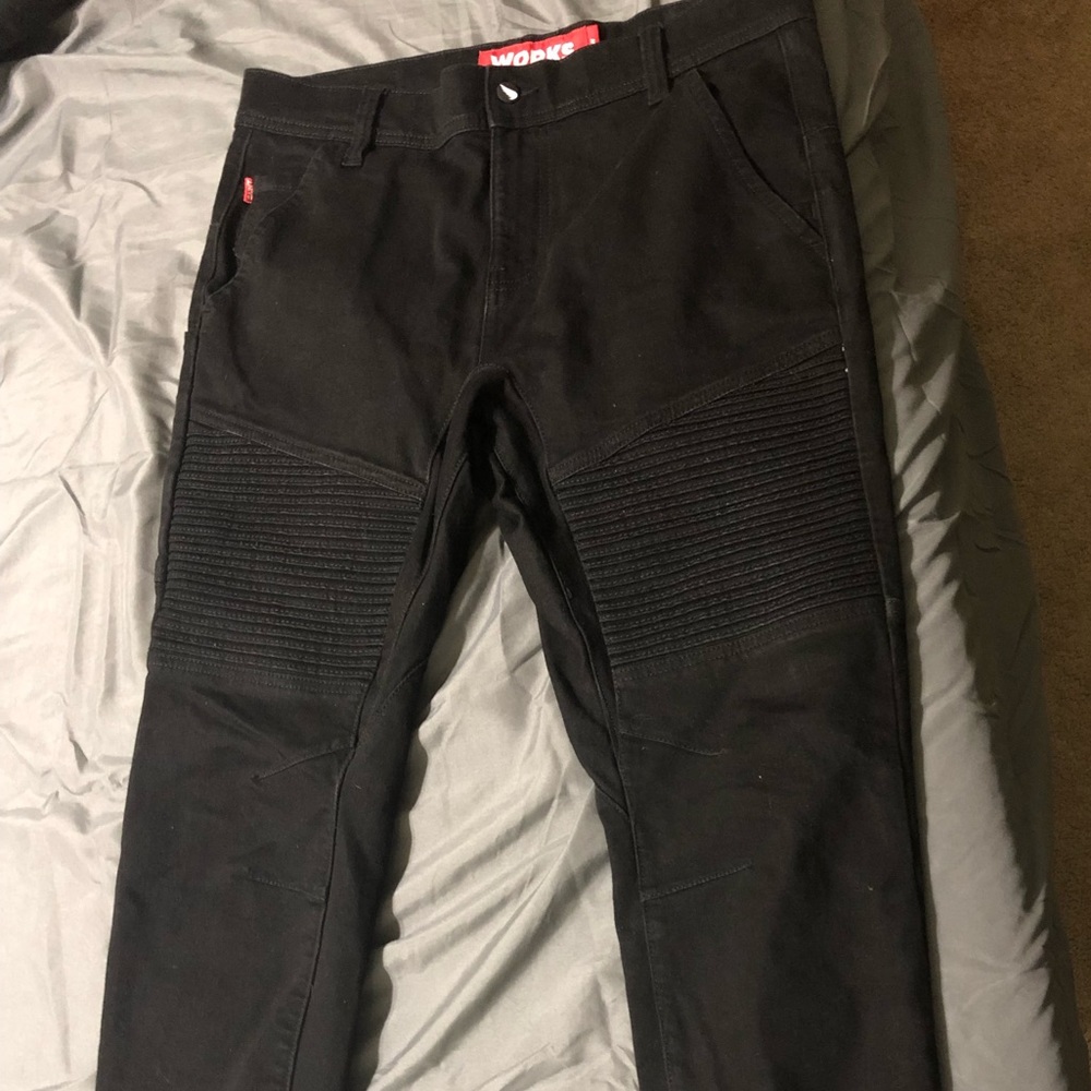 Men’s Saint motorcycle jeans